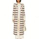 Women's long retro plaid coat for winter